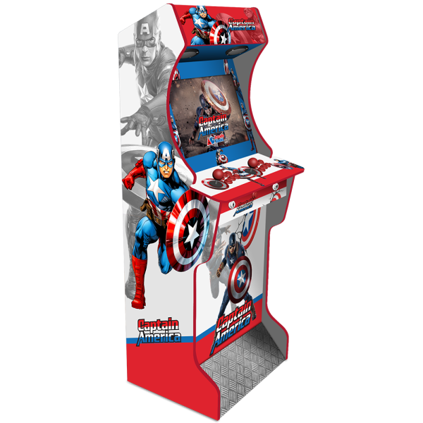 AG Elite 2 Player Arcade Machine - Captain America